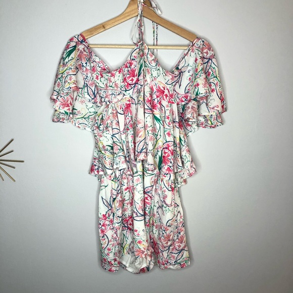 NEW L*Space Seaside Multicolor Romper M - Picture 3 of 7